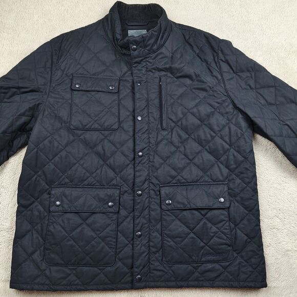 Bonobos Quilted Jacket Men’s XXL Dark Navy The Banff Standard Fit Fall Winter - Picture 2 of 11